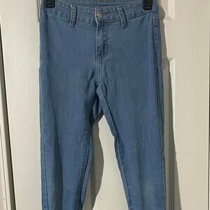 Shein sxy light wash high